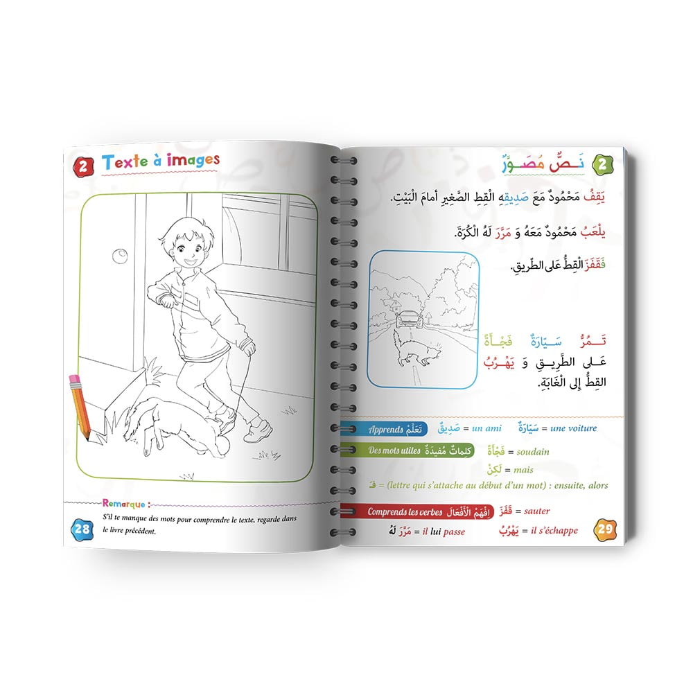 Série Aimer lire en arabe - Tome 4 Premiers jeux avec mes premières phrases – Image 3